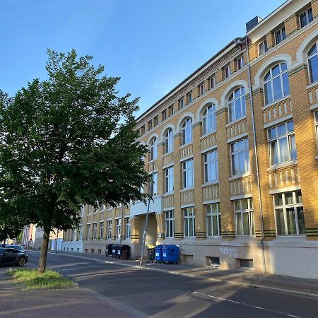 Stilvolles Loft Mit Kostenlosem Fahrrad Magdeburg Exterior foto