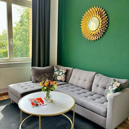 Stilvolles Loft Mit Kostenlosem Fahrrad Magdeburg Exterior foto