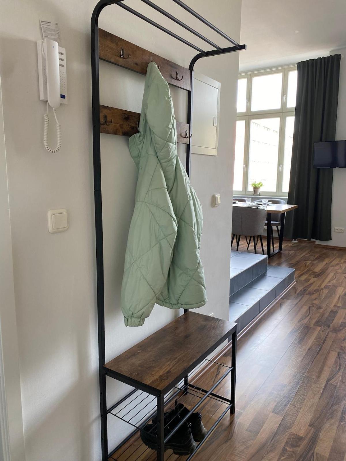 Stilvolles Loft Mit Kostenlosem Fahrrad Magdeburg Exterior foto